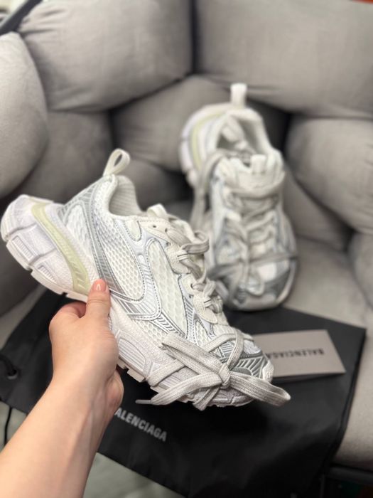 Кроссовки кеды женские белые Balenciaga балансиага