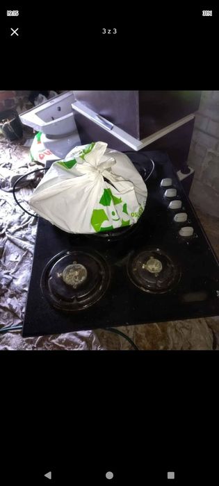 Blat kuchenny gazowy