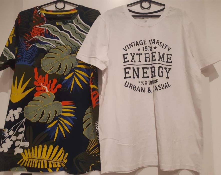 Nowe t-shirt XL męskie
