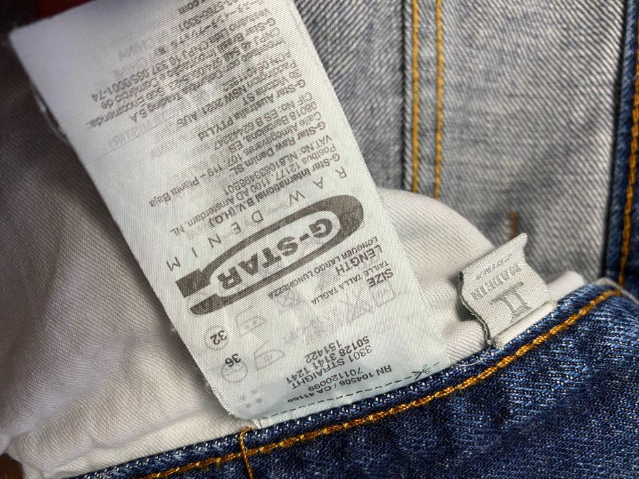 G-Star RAW r.36/32 oryginalne spodnie jeansowe męskie