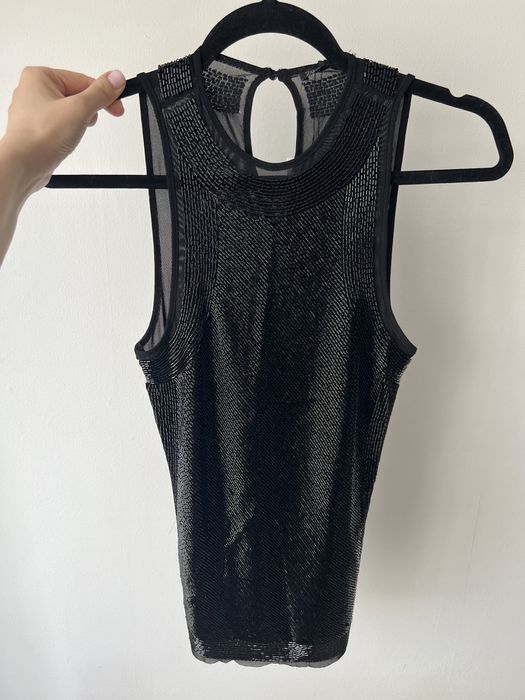 Топ з бісером Zara limited collection