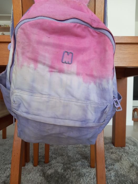 Mochila escolar da marshmello