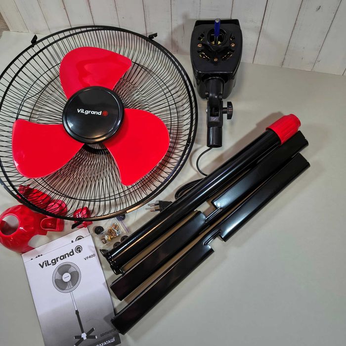 Підлоговий вентилятор з обдуванням площі 3 швидкості тихий