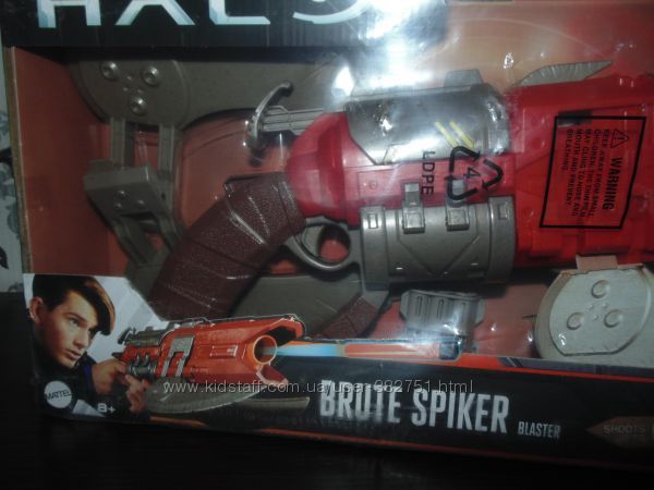 Великий бластер пістолет BOOMco Halo Brute Spiker Toy із США