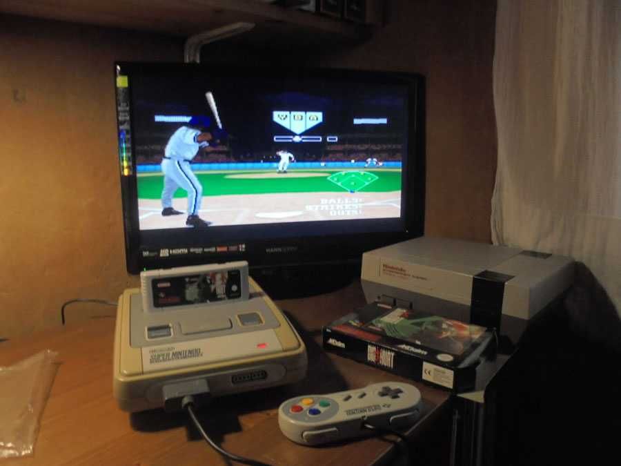 Baseball Frank Thomas Big Hurt SNES PAL