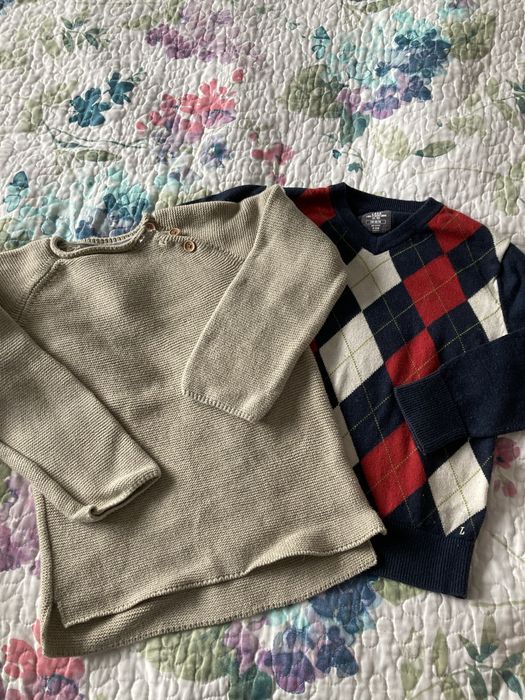 2x sweter Zara i H&M 116