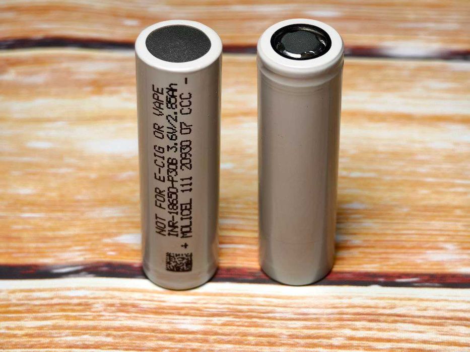 Акумулятори Molicel INR18650-P30B 3000 мА 30A високострумові