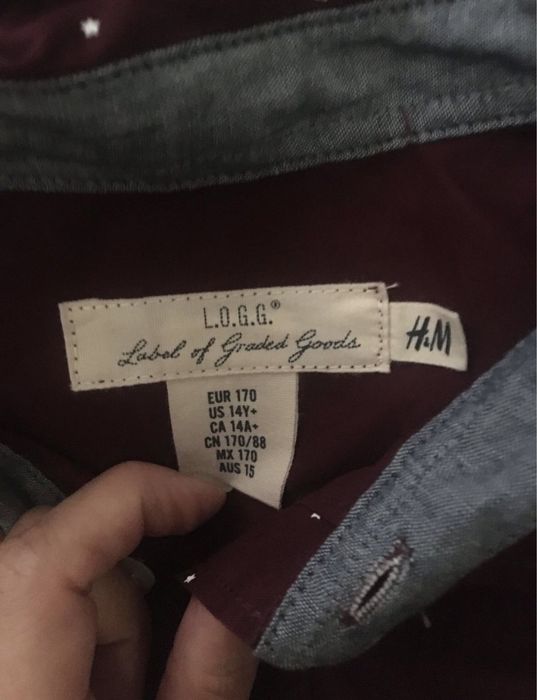 Рубашка h&m мальчику