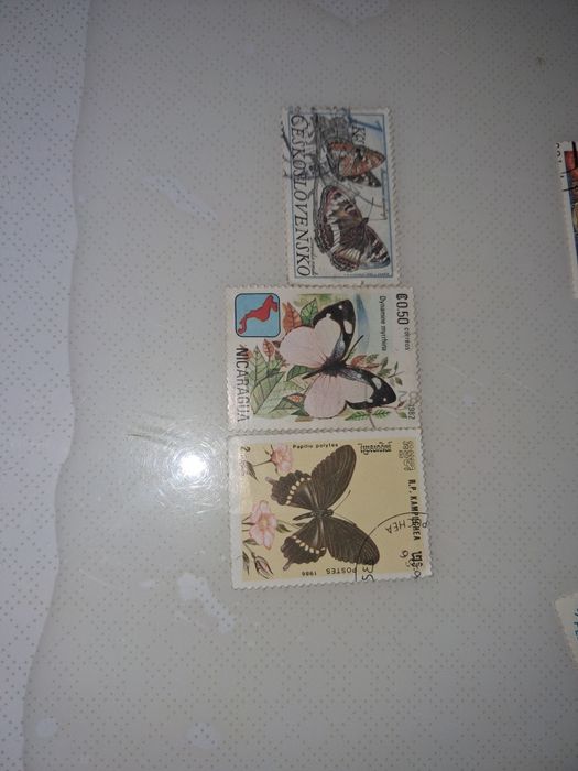 Марка СССР метелики