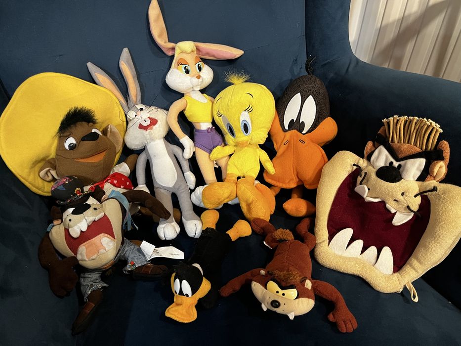 Zestaw maskotek warner bros Looney Tunes Lola królik bugs diabeł tasmański daffy