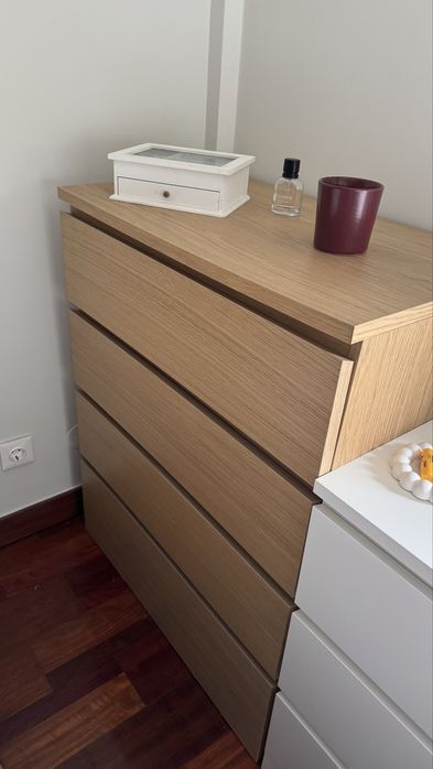Movel Ikea efeito carvalho NOVO