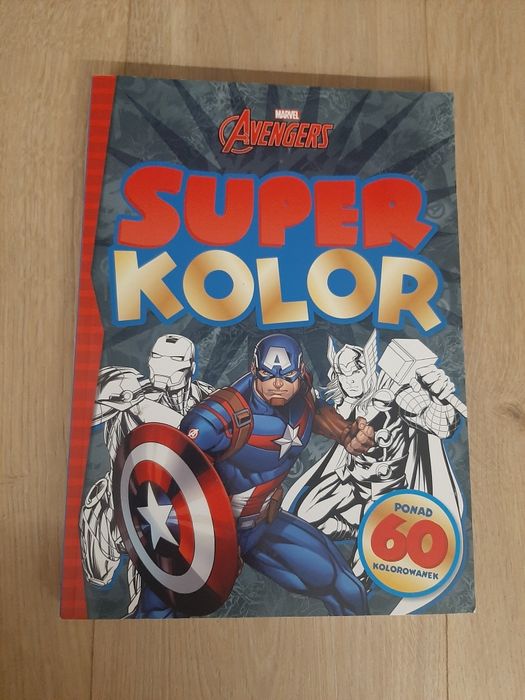 Super kolor Avengers Marvel - kolorowanki