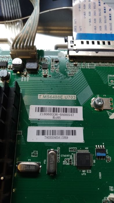 TV Sharp LC-55UI7252E - peças