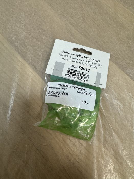 Isabella zaciski 3 sztuki