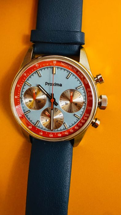 Zegarek mechaniczny chonograf „GULF”