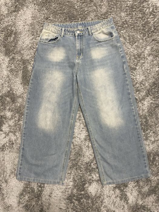 Широкі сині джинси / Baggy jeans