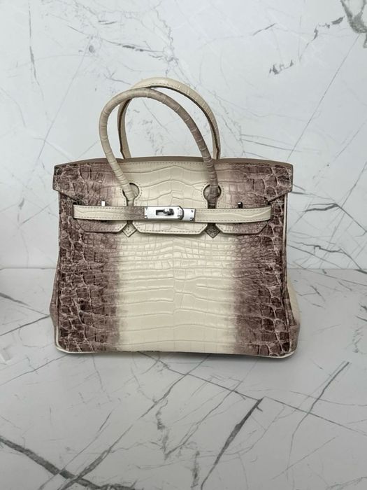 Сумка Hermes Birkin 30 himalaya крокодил, Ермес Біркін, Эрмес биркин