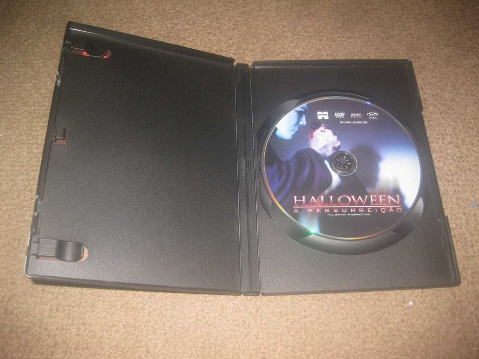 DVD "Halloween: A Ressurreição" com Jamie Lee Curtis/Raro!