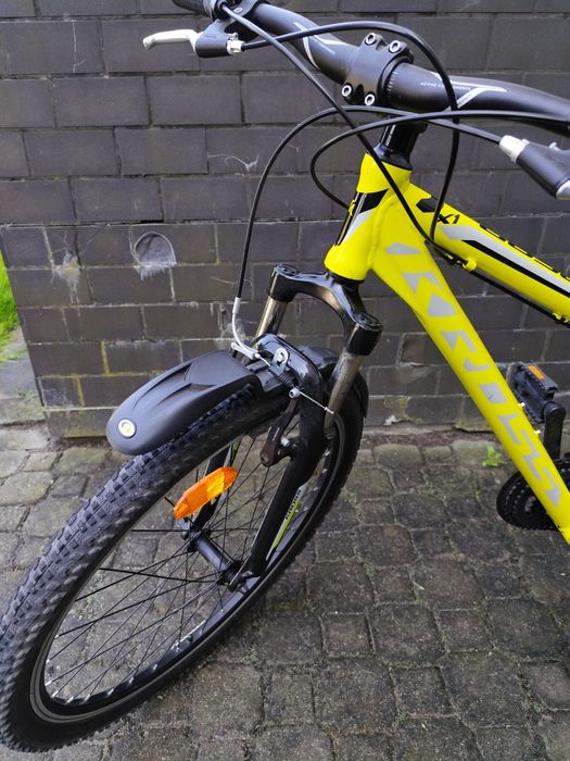 Rower Kross X1 kolor żółty stan bardzo dobry