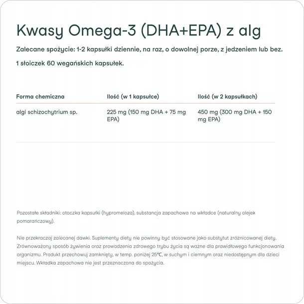 nikalab - Kwasy Omega-3, 60 kapsułek