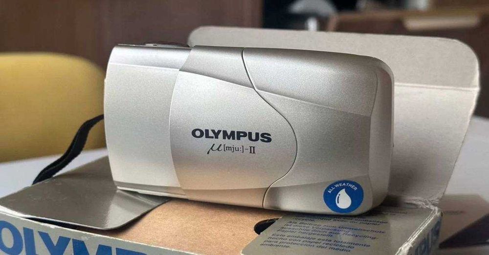 Olympus Mju II 35mm f/2.8 Câmera de Filme