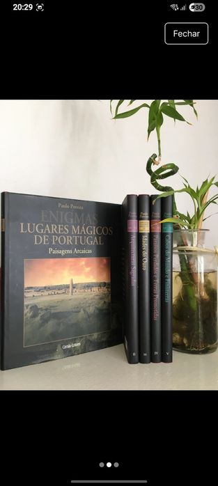 Coleção 5 livros | Enigmas Lugares Mágicos de Portugal