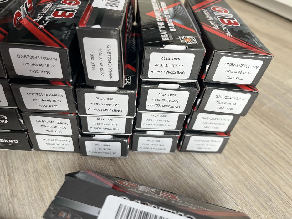 GNB Gaoneng 4s 720mah 100c LiHV xt30 - bateria FPV