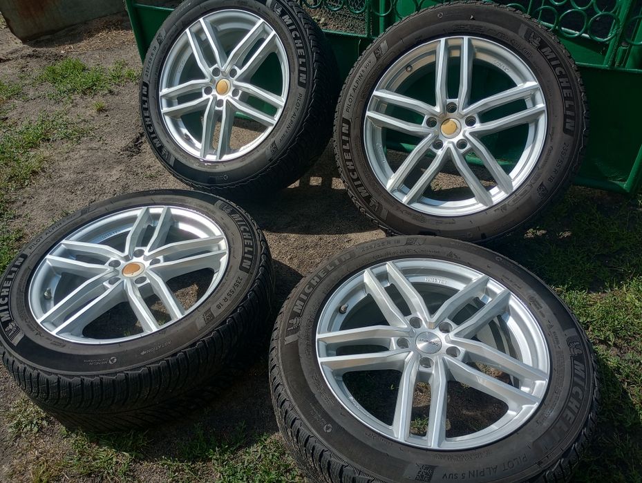 Jak Nowe 18" 5x112 Alufelgi Mercedes Audi Volkswagen Seat Skoda Felgi