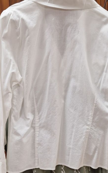 Koszula biała marki Jean Paul 42 jak nowa klasyczna kołnierz długi rękaw