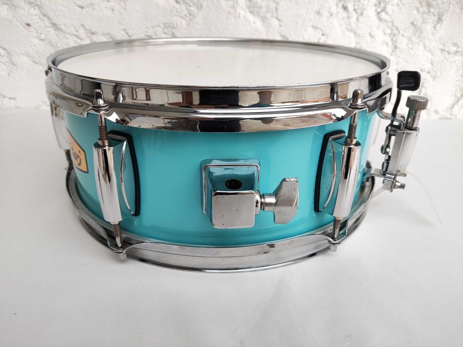 Tarola Eastar 12"x5" Azul + Tripé | Compact Snare