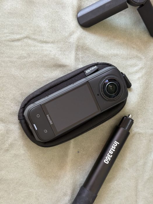 Insta360 x5 8k 360° - Como Nova + Caixa e Acessórios