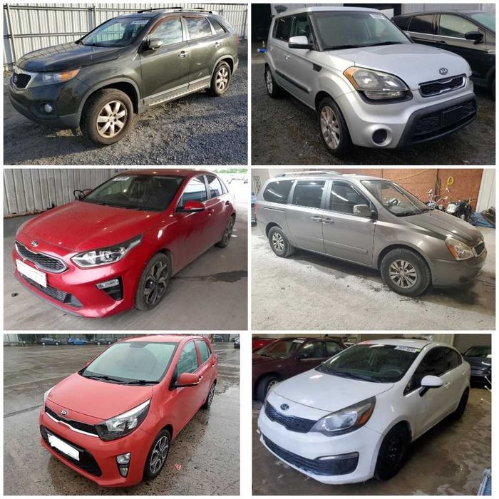 Запчасти Kia Forte Venga Ceed Soul Carens Picanto Niro K5 K7 двигатель