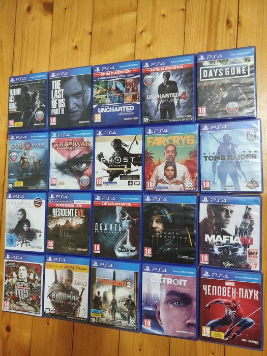 Диски ігри PS 4. ПС 4,  PS 5 , ПС 5 ,