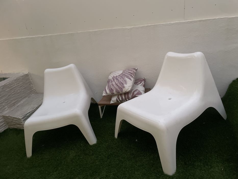 Cadeiras jardim