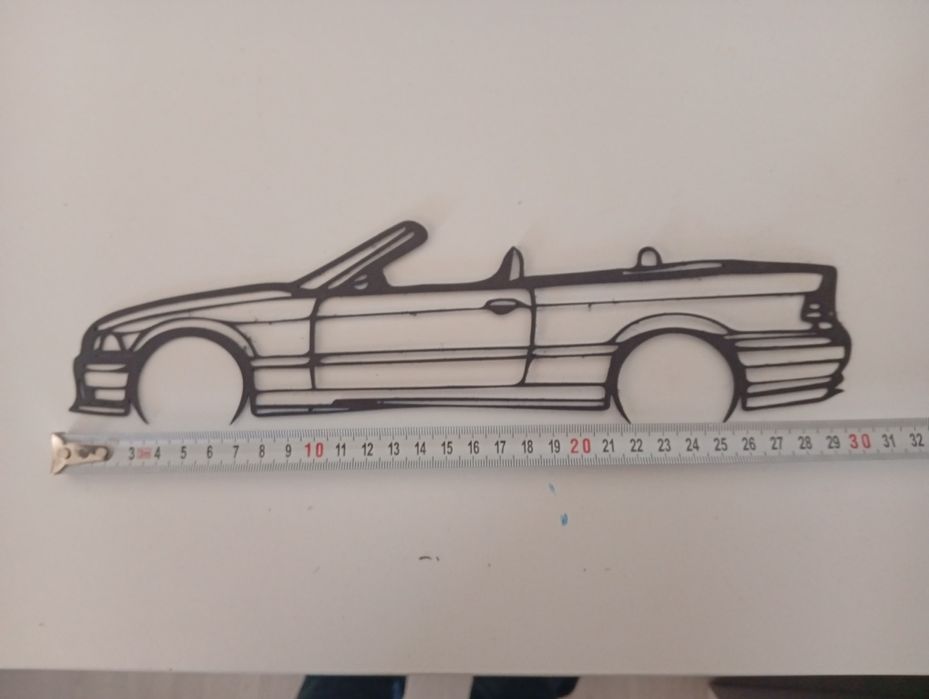 Silhueta metálica Bmw