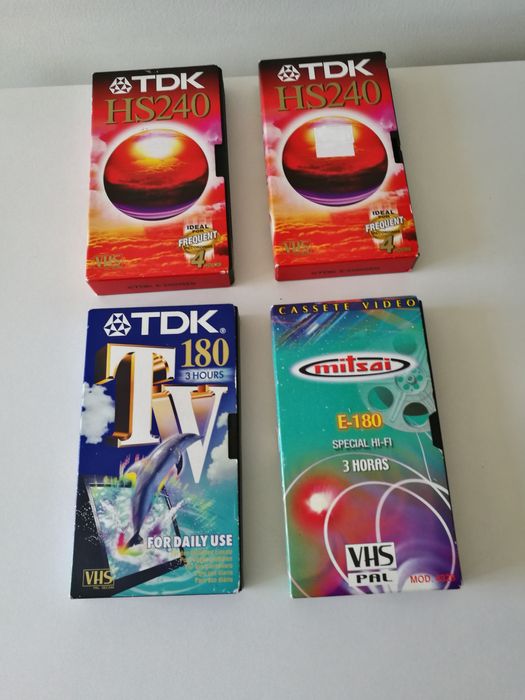 - Cassetes VHS -
