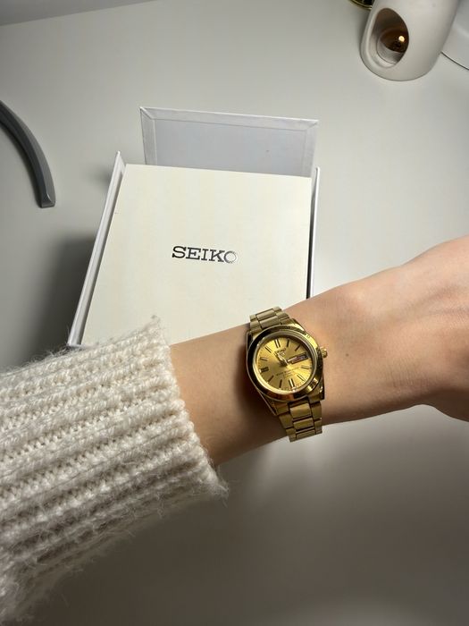 Zegarek Seiko zloty