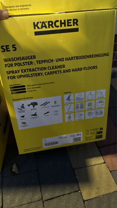 Миючий пилосос екстрактор karcher se4; se 5 care se 5 ( se 5.100 4001)