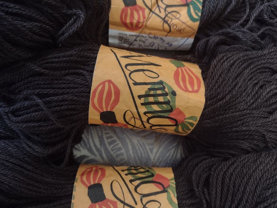 Włóczka wełna PRL "MERINA","MERINOTEX" v