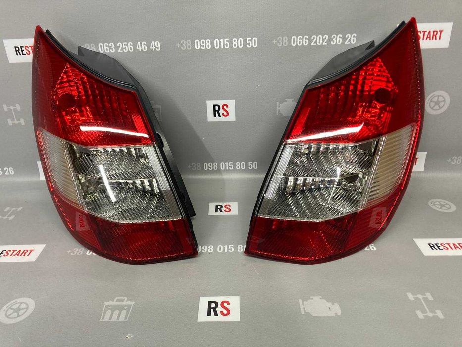 Ліхтарі задні стопи на Renault Scenic 2 (Рено Сценік 2) 2003 - 2005