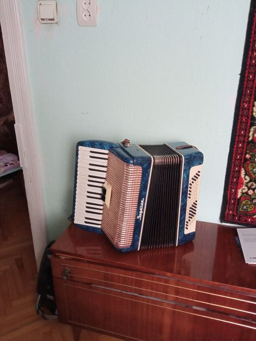 Акардеон з чимоданом