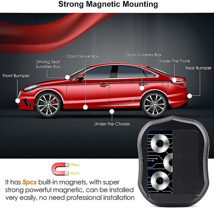 Localizador magnético GPS TK905 NOVO