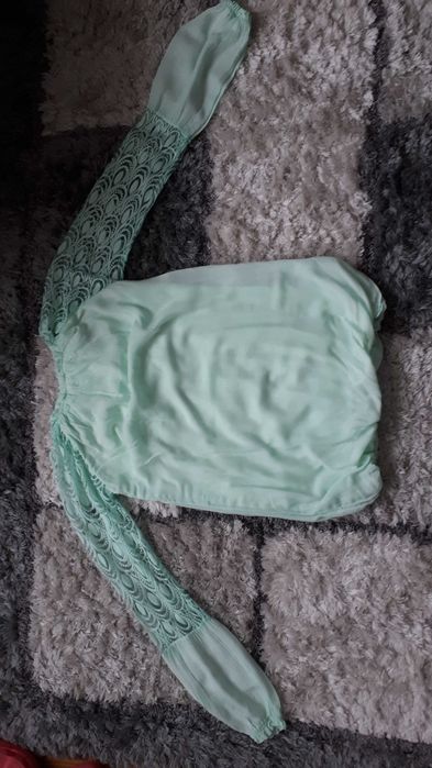 Bluzka ciążowa  miętowa damska r 36-38