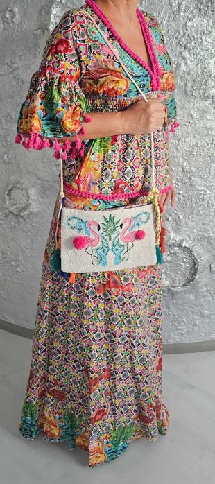 Antica Sartoria torebka włoska styl Boho