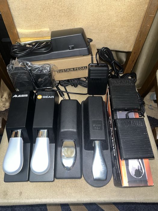 Педаль сустейна НОВА: «Рояльна» «Плоска» «Міні» та ін для синтезаторів