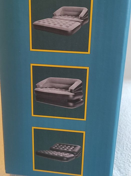 Sofa, materac,pompa.Komlett