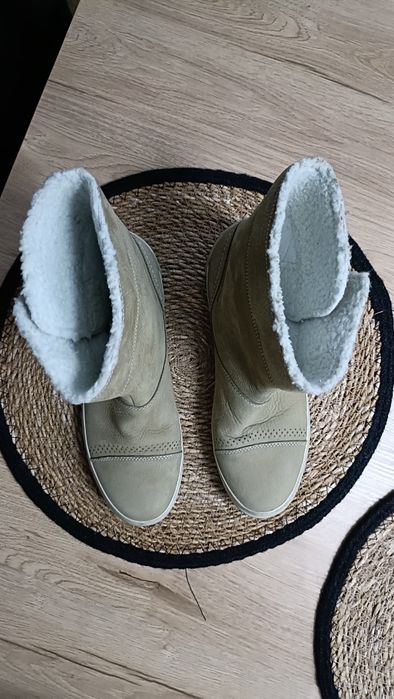 kozaki damskie HELLY HANSEN - roz 38 skóra