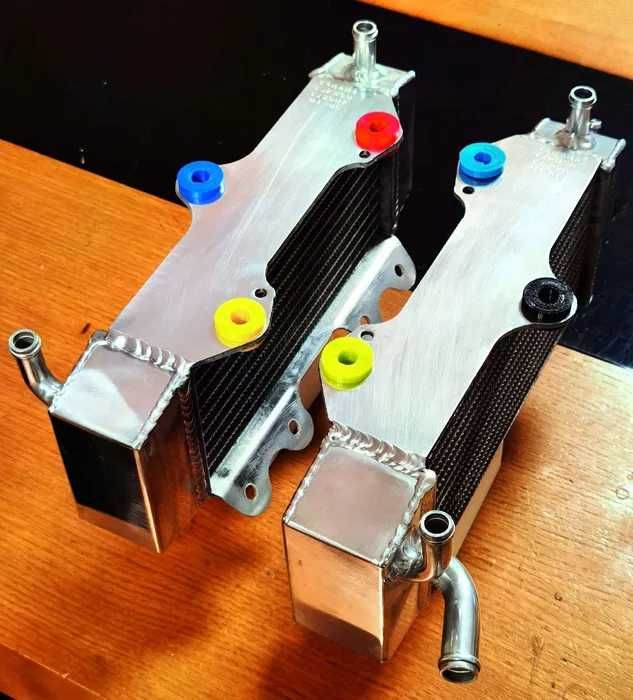 Radiadores Yamaha YZF250 e YZ250F de 2001 a 2005 Alumínio Performance