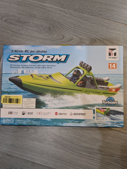 Радіокерований катер TYXIN Storm TY725 2.4GHz RC Boat 30 км/год