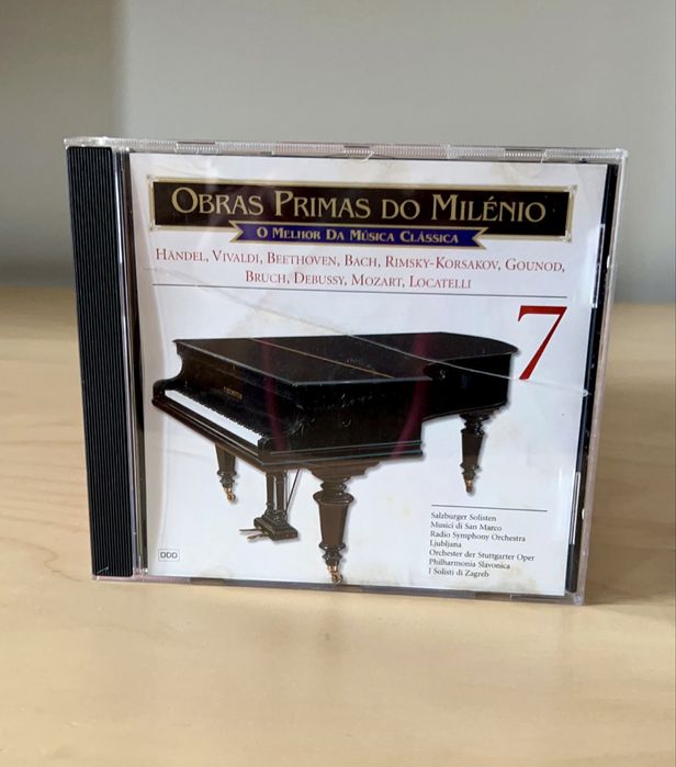 CD Obras Primas do Milénio